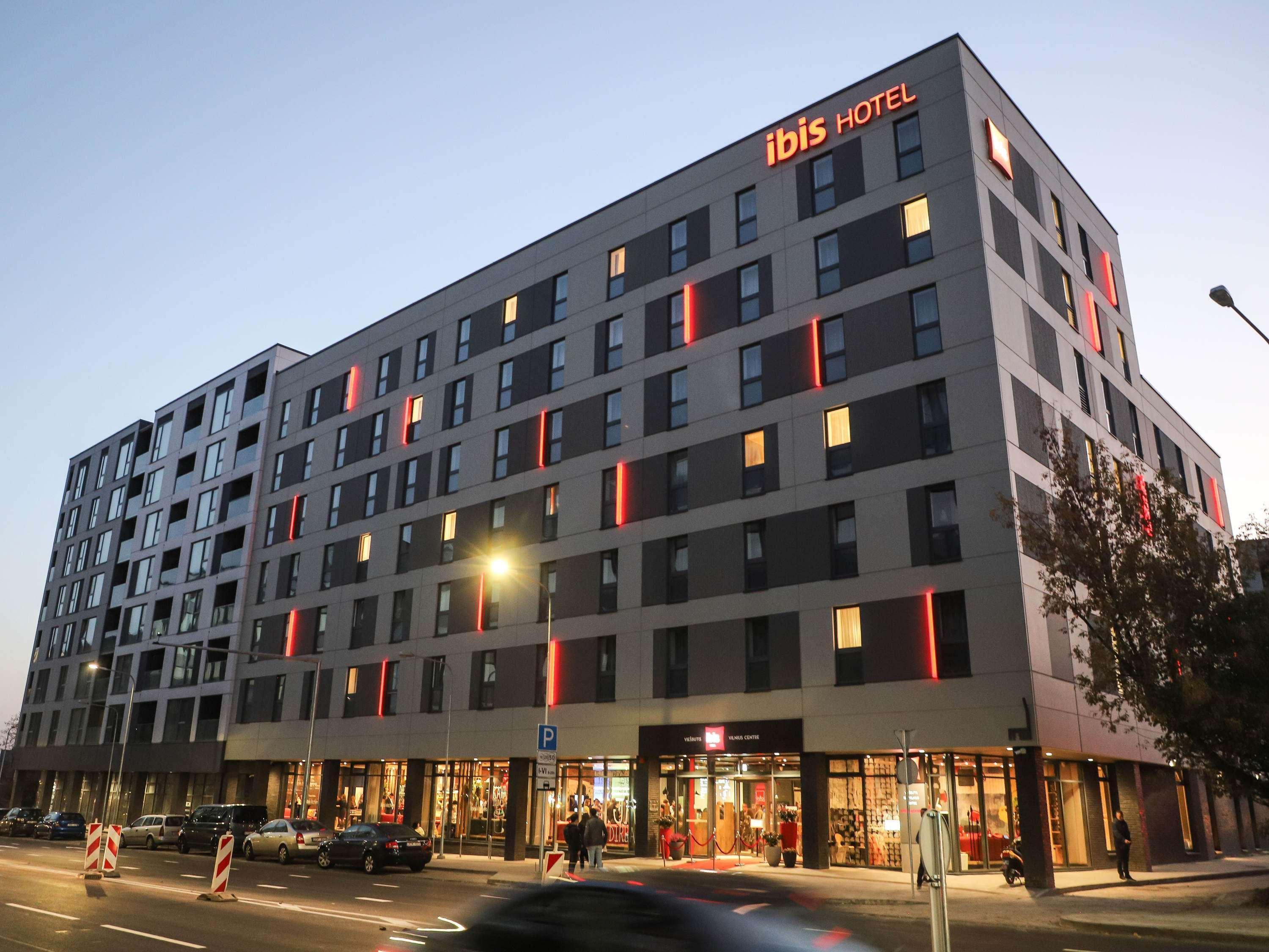 Hotel Ibis Vilnius Centre Esterno foto